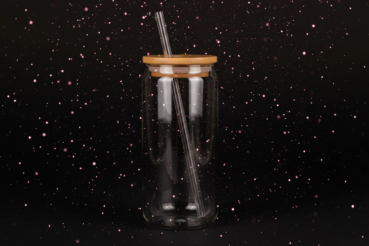 16 oz. Acrylic Customizable Glitter Cup