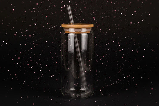 16 oz. Acrylic Customizable Glitter Cup