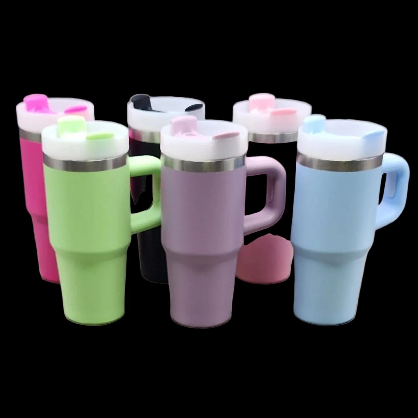 14 oz Mini Stainless Steel Tumbler W/ Handle